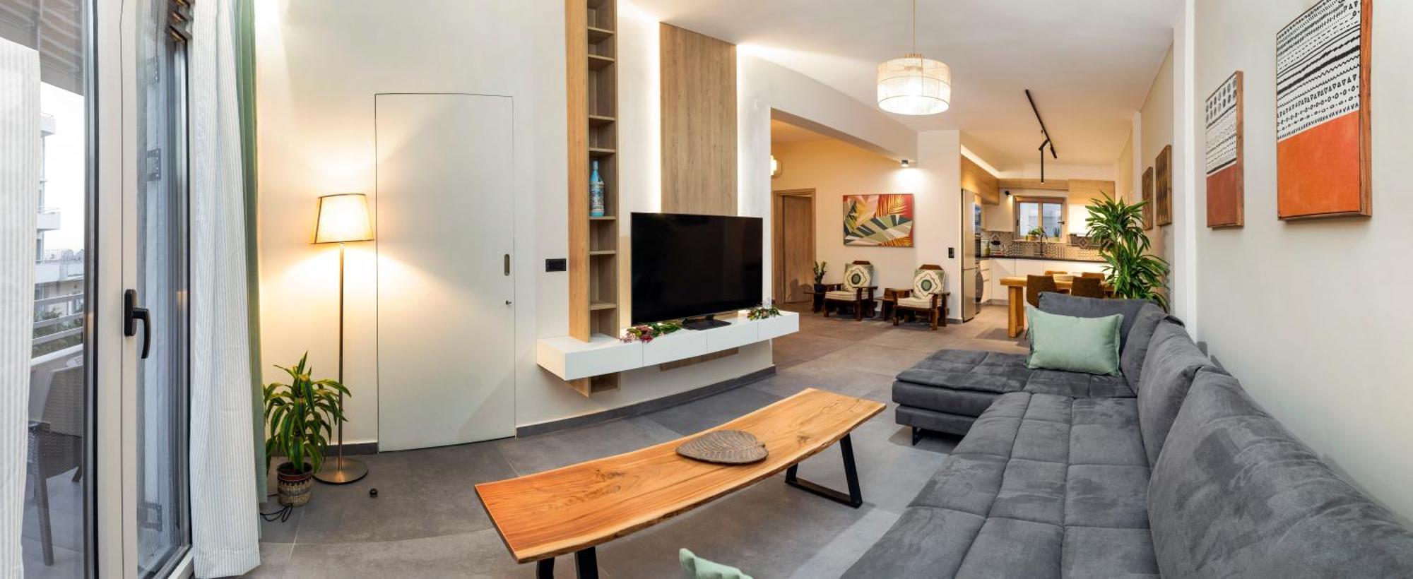 Stylish And Modern Apartment Near Nea Chora Beach Chania  Exterior photo