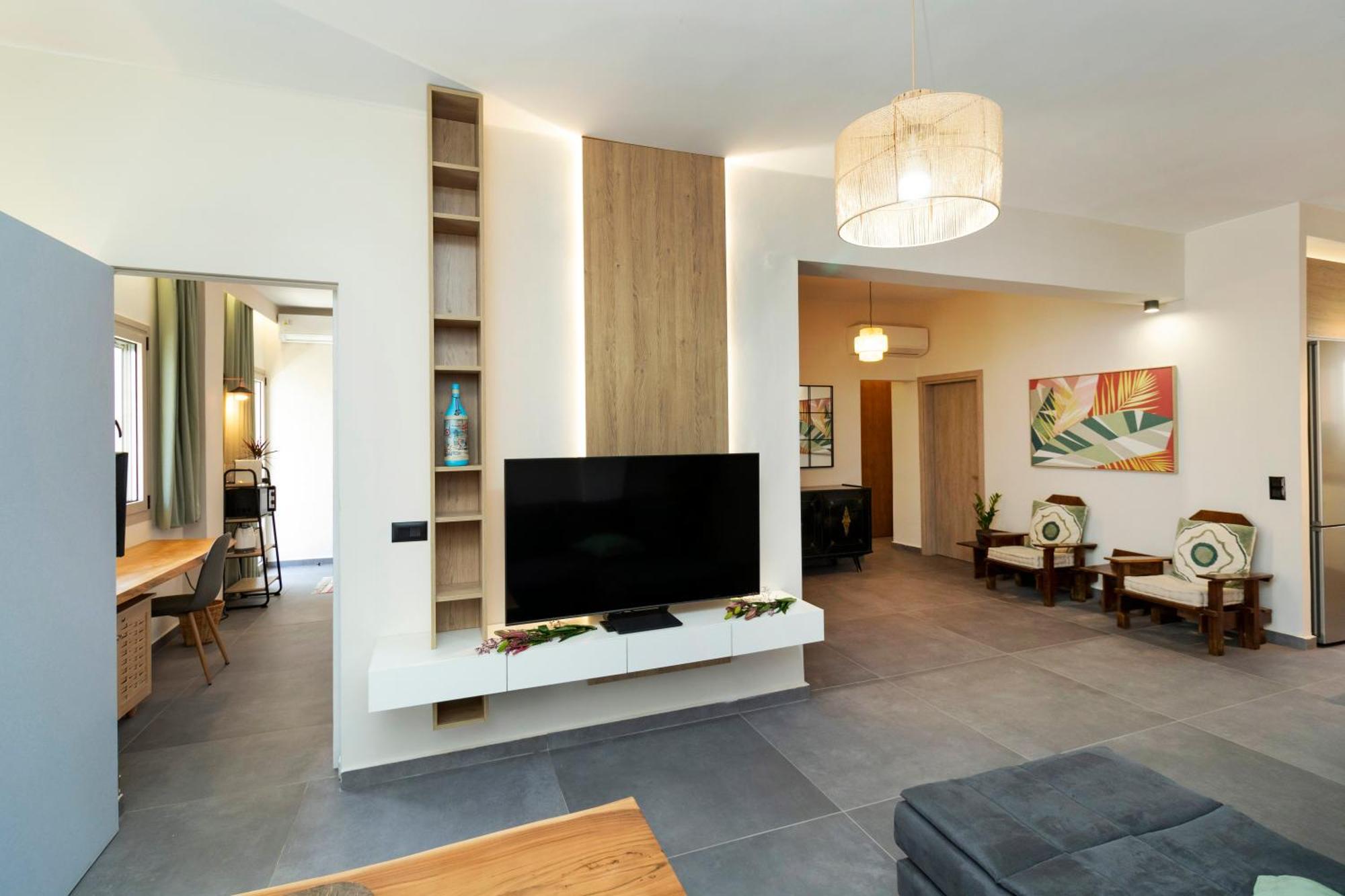Stylish And Modern Apartment Near Nea Chora Beach Chania  Exterior photo