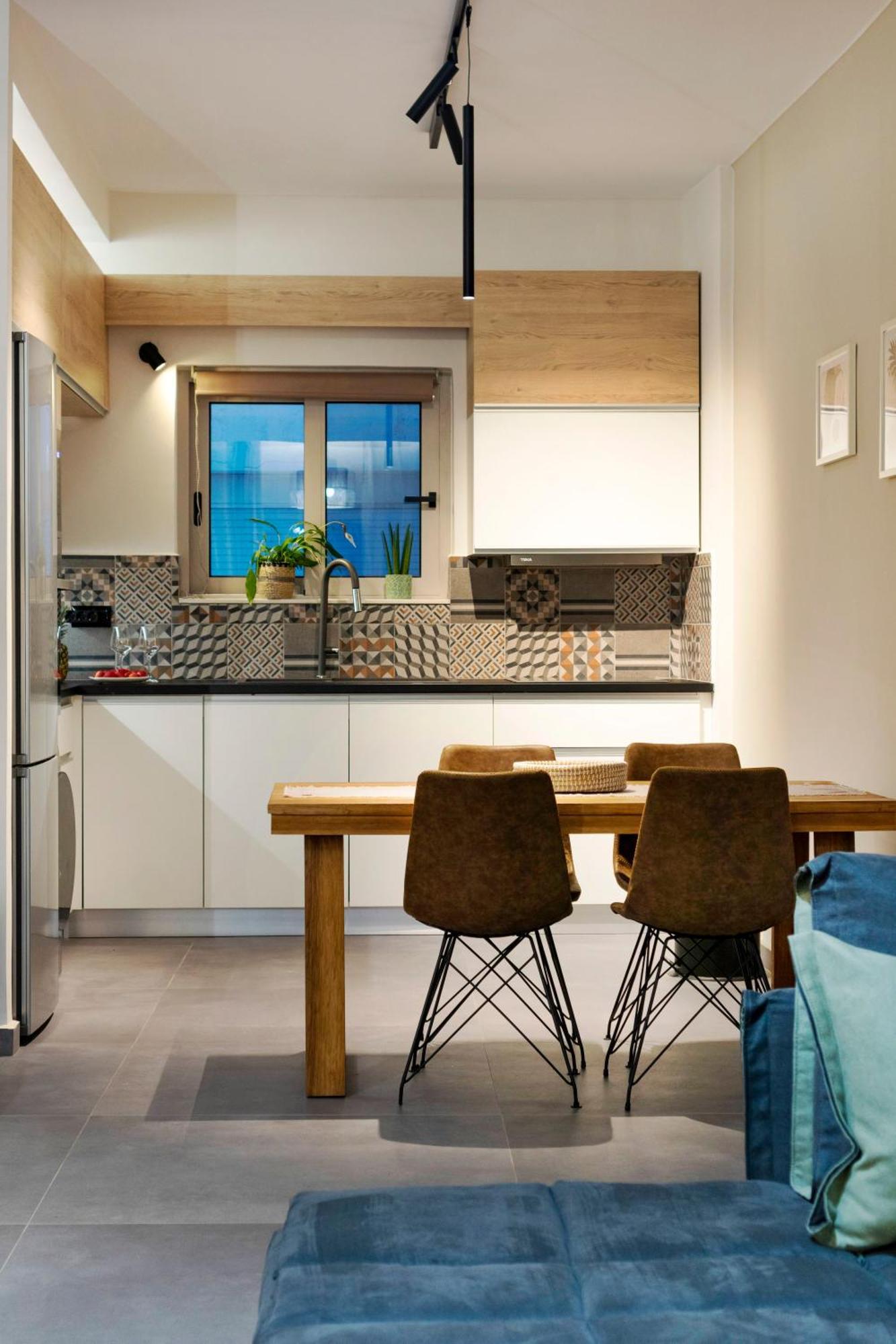 Stylish And Modern Apartment Near Nea Chora Beach Chania  Exterior photo