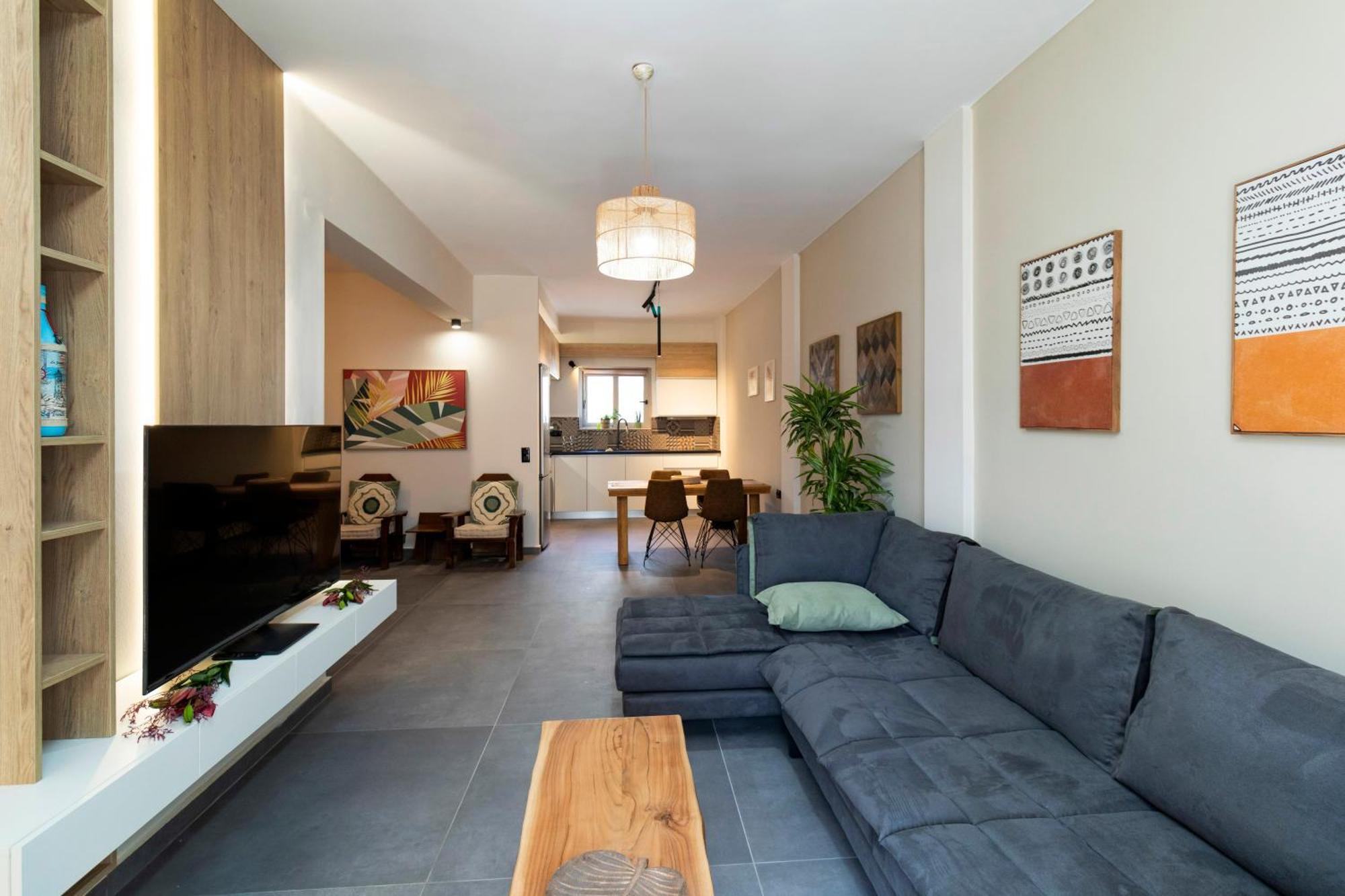 Stylish And Modern Apartment Near Nea Chora Beach Chania  Exterior photo