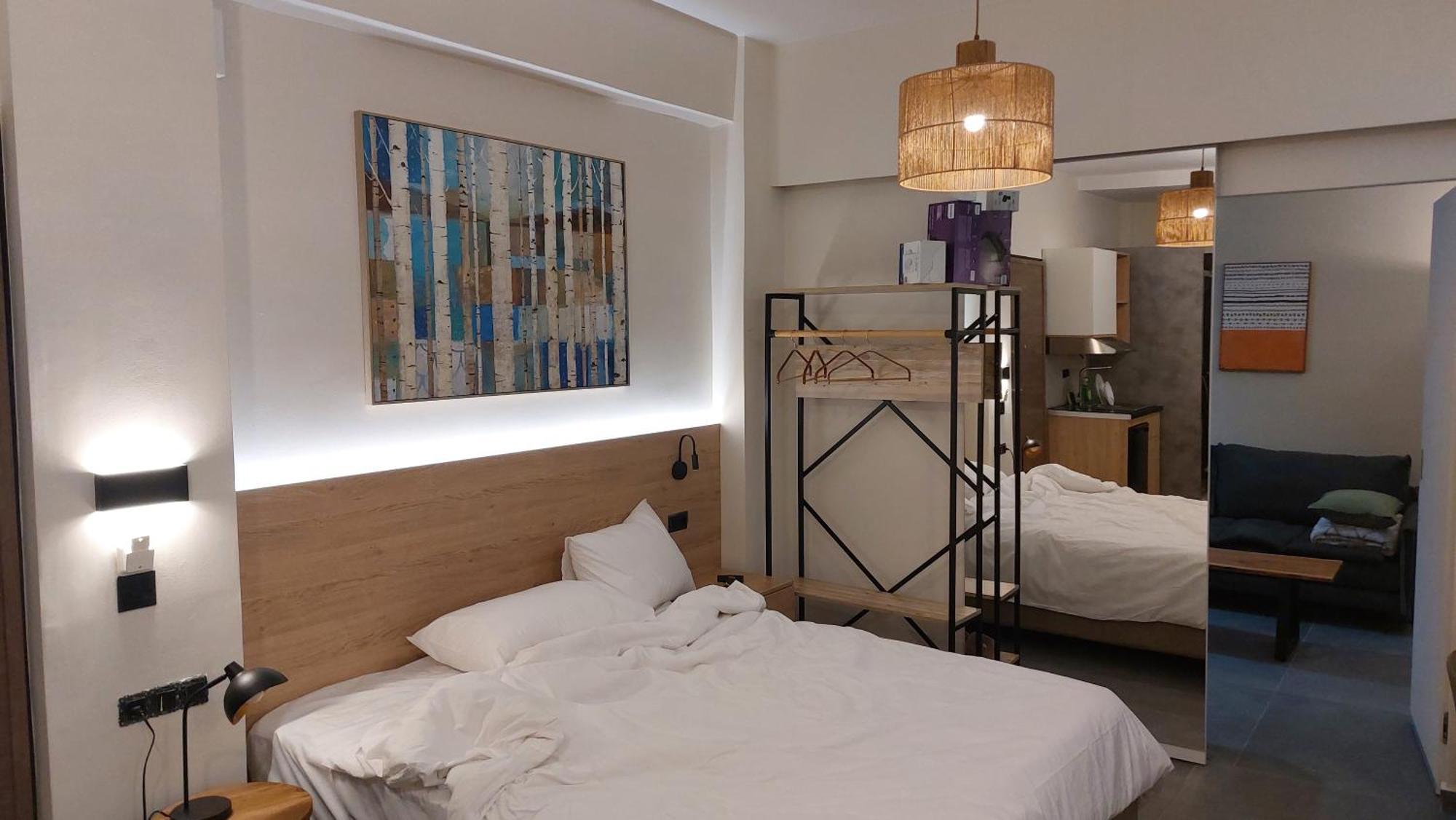 Stylish And Modern Apartment Near Nea Chora Beach Chania  Room photo